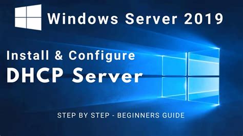 dhcp konfigurieren windows server 2019